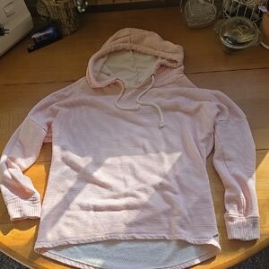 O'Neill Light Pink Striped Hoodie